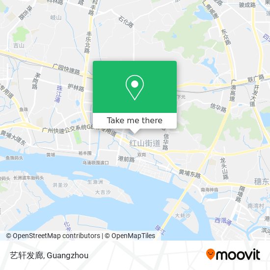 艺轩发廊 map