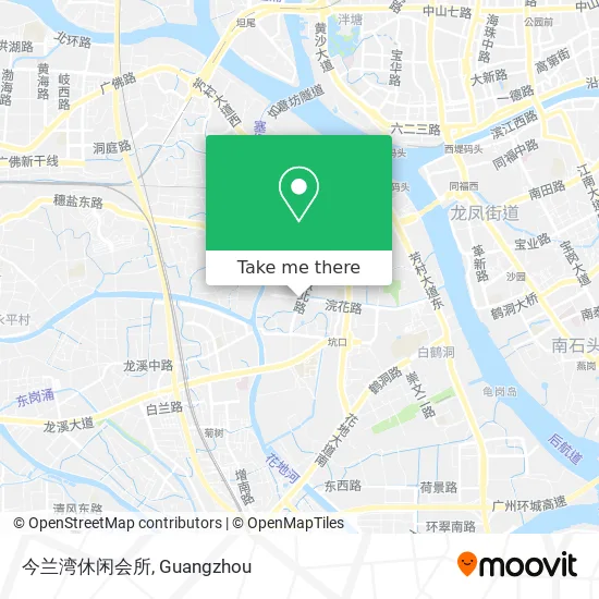 今兰湾休闲会所 map