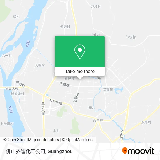 佛山齐隆化工公司 map