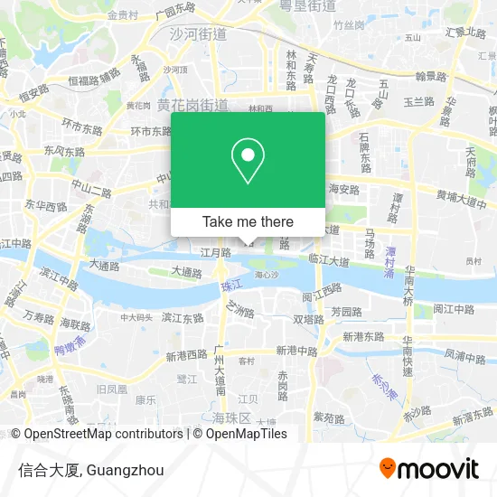 信合大厦 map