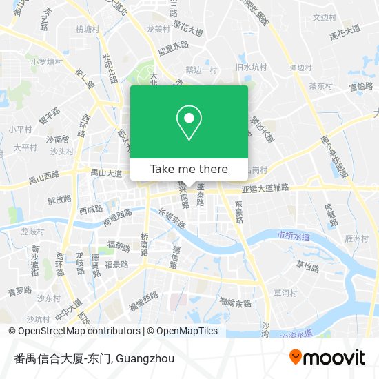 番禺信合大厦-东门 map