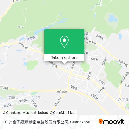 广州金鹏源康精密电路股份有限公司 map