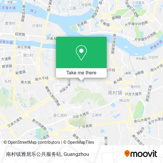 南村镇雅居乐公共服务站 map