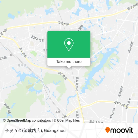 长发五金(望成路店) map