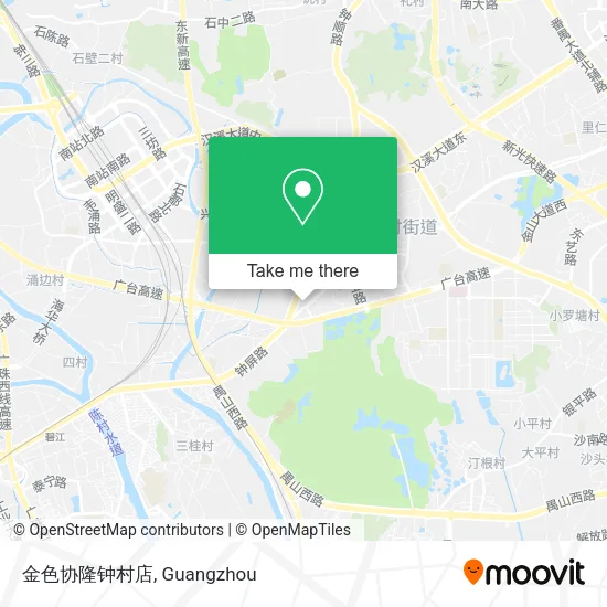 金色协隆钟村店 map