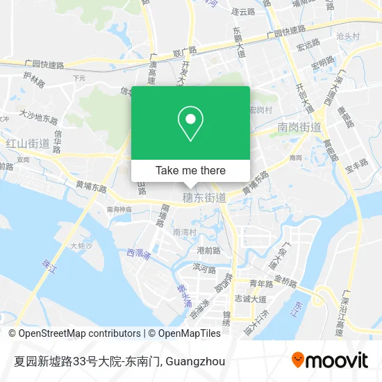夏园新墟路33号大院-东南门 map