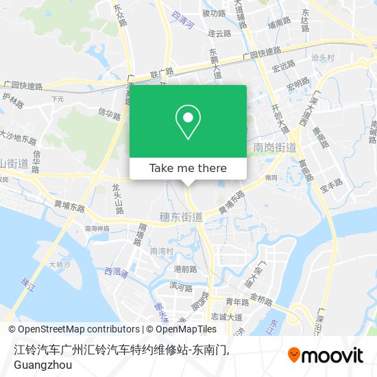 江铃汽车广州汇铃汽车特约维修站-东南门 map