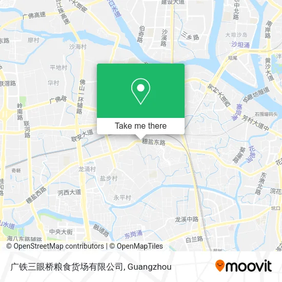广铁三眼桥粮食货场有限公司 map