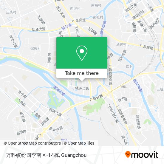 万科缤纷四季南区-14栋 map