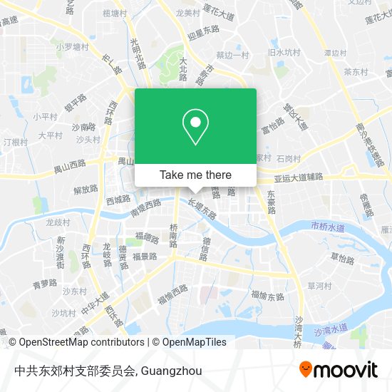 中共东郊村支部委员会 map