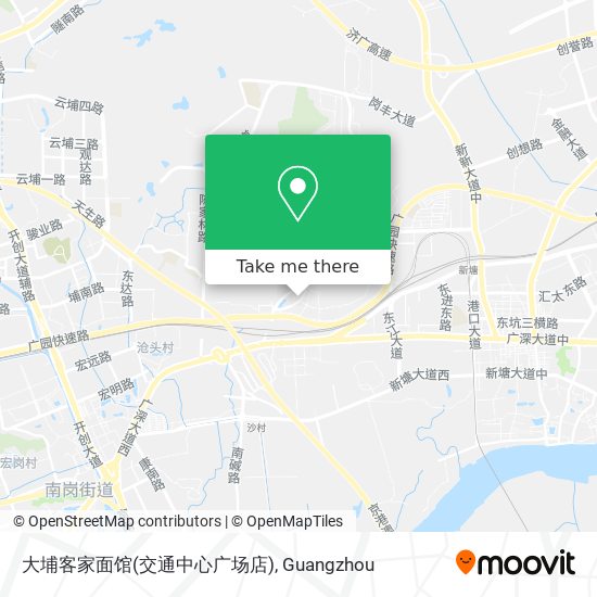 大埔客家面馆(交通中心广场店) map