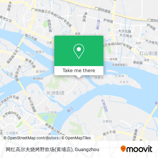 网红高尔夫烧烤野炊场(黄埔店) map