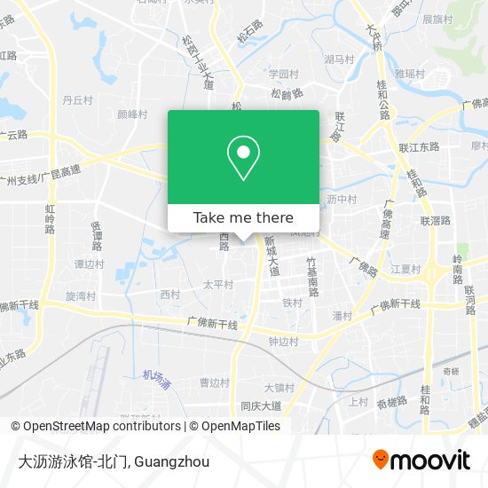 大沥游泳馆-北门 map