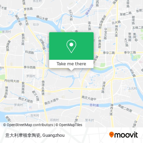 意大利摩顿拿陶瓷 map