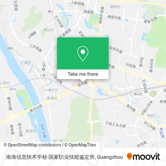 南海信息技术学校-国家职业技能鉴定所 map