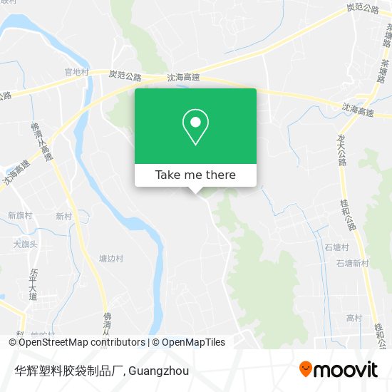 华辉塑料胶袋制品厂 map