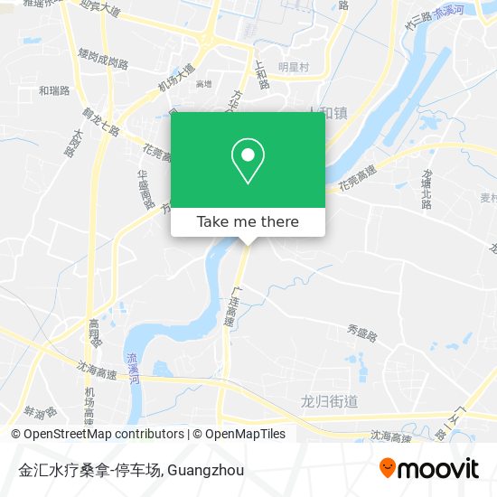 金汇水疗桑拿-停车场 map