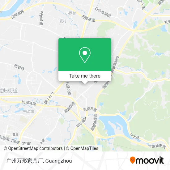 广州万形家具厂 map