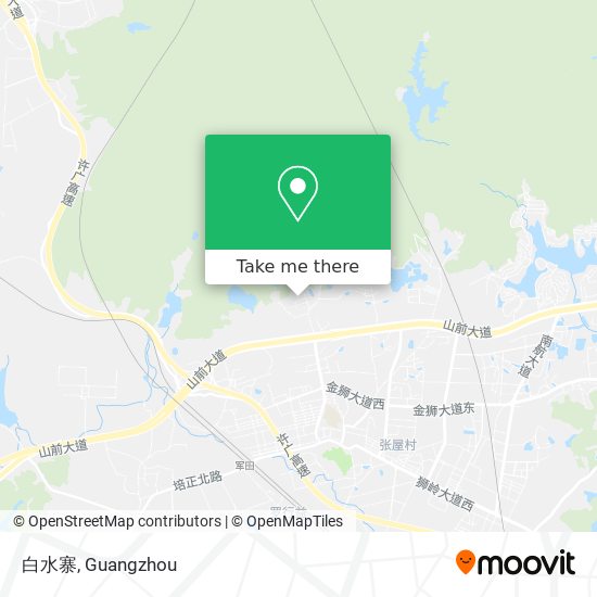 白水寨 map