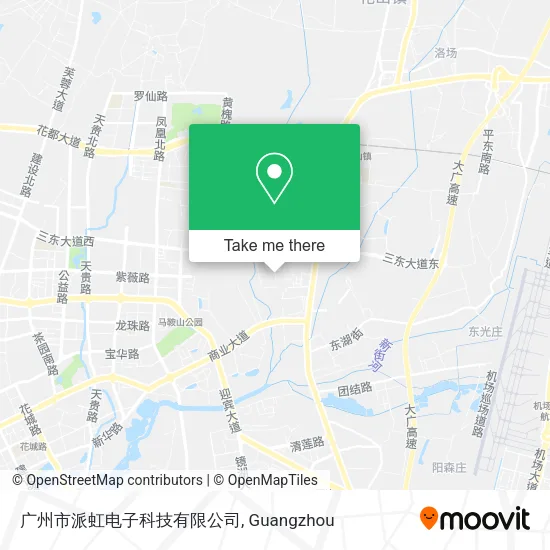 广州市派虹电子科技有限公司 map