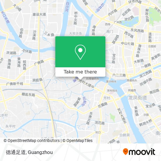 德通足道 map