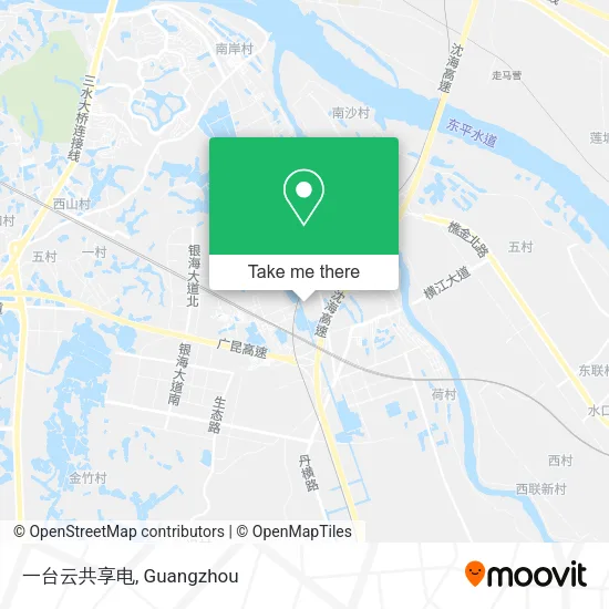 一台云共享电 map