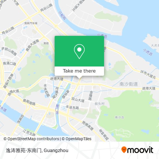 逸涛雅苑-东南门 map