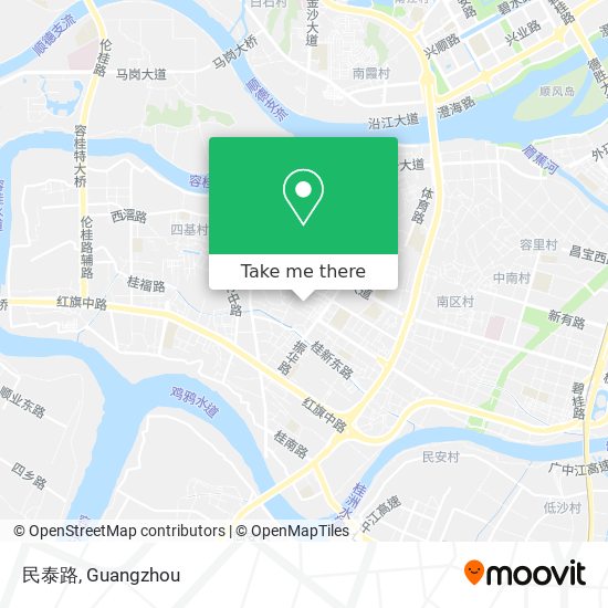 民泰路 map