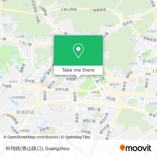 科翔路(香山路口) map
