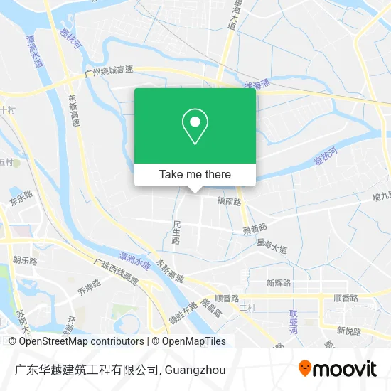 广东华越建筑工程有限公司 map