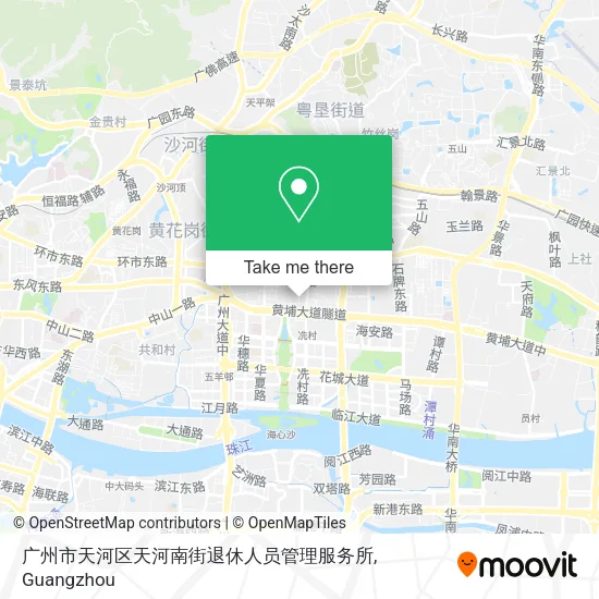 广州市天河区天河南街退休人员管理服务所 map