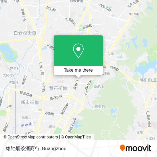 雄胜烟茶酒商行 map