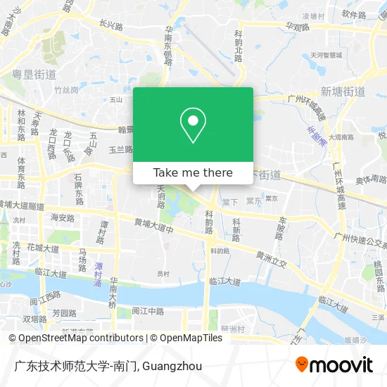 广东技术师范大学-南门 map