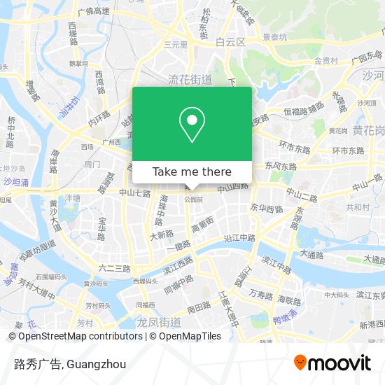 路秀广告 map