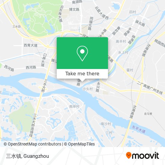 三水镇 map