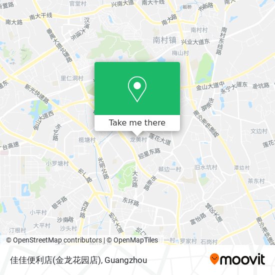 佳佳便利店(金龙花园店) map