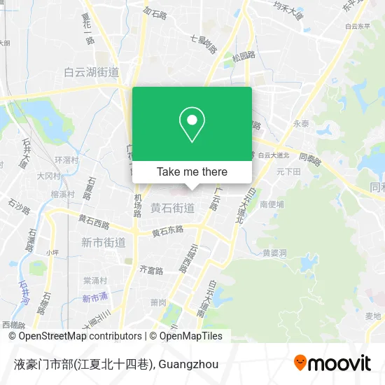 液豪门市部(江夏北十四巷) map