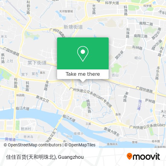 佳佳百货(天和明珠北) map