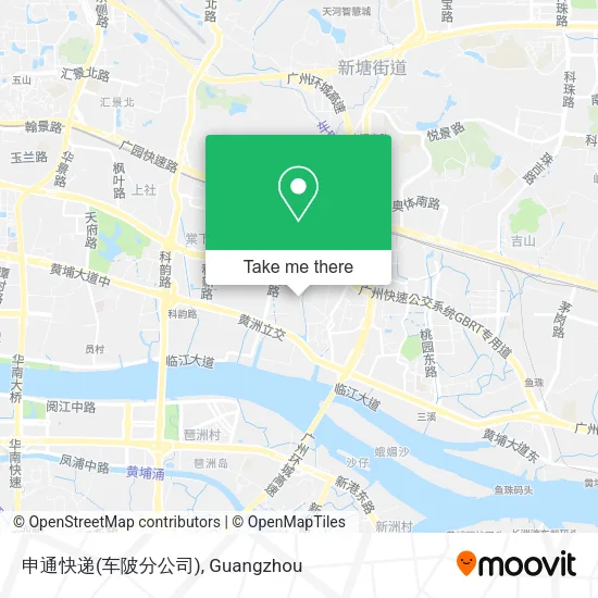 申通快递(车陂分公司) map