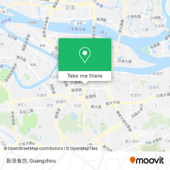 新浪食坊 map