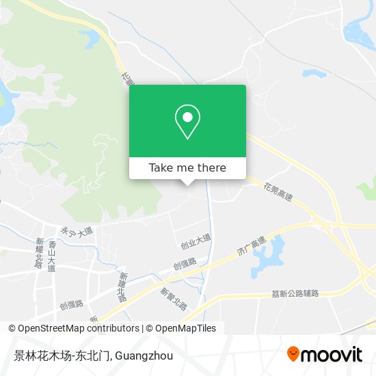 景林花木场-东北门 map