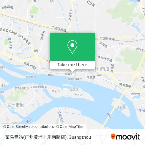 菜鸟驿站(广州黄埔丰乐南路店) map