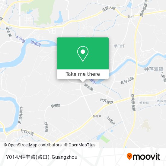 Y014/钟丰路(路口) map
