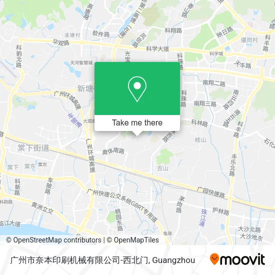 广州市奈本印刷机械有限公司-西北门 map