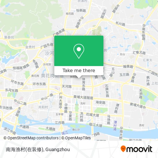 南海渔村(在装修) map