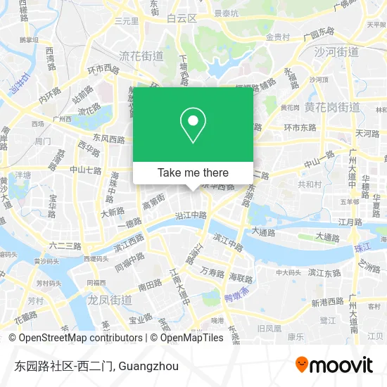 东园路社区-西二门 map