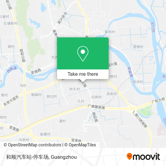 和顺汽车站-停车场 map