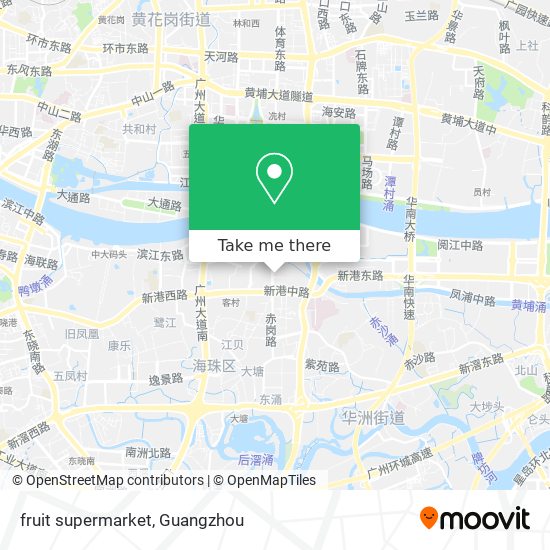 fruit supermarket map