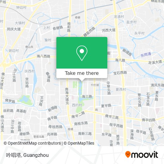 吟唱塔 map