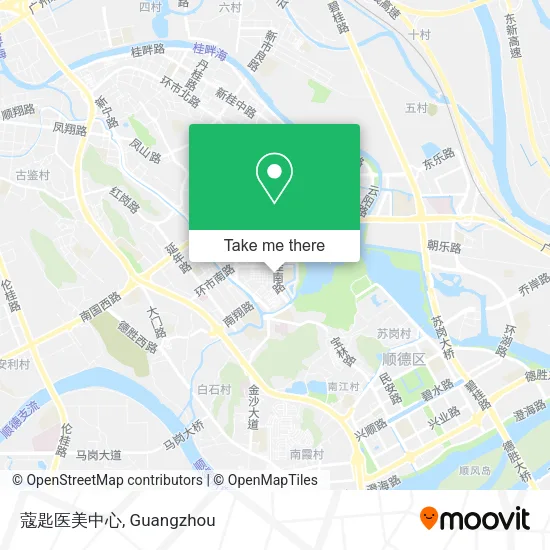 蔻匙医美中心 map